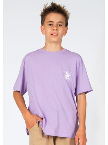 Blue Effect Shirt in Lila