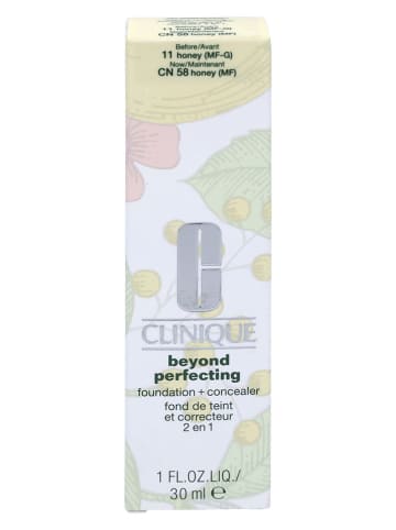 Clinique Podkład "Beyond Perfecting - CN58 Honey" - 30 ml