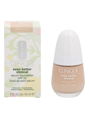 Clinique Serum-Foundation "Even Better - 10 alabaster" - LSF 20, 30 ml
