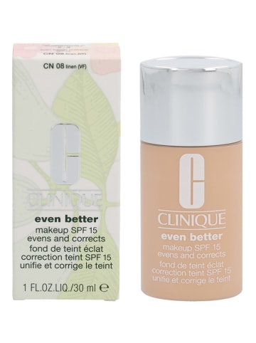 Clinique Foundation "Even Better - 08 linen" - SPF 15, 30 ml