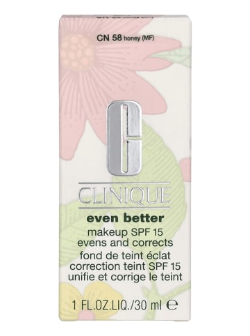 Clinique Podkład "Even Better - 58 honey" - SPF 15 - 30 ml