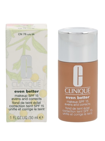 Clinique Foundation "Even Better - 78 nutty" - SPF 15, 30 ml