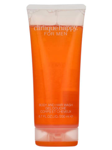 Clinique Żel pod prysznic i szampon 2w1 "Happy For Men" - 200 ml