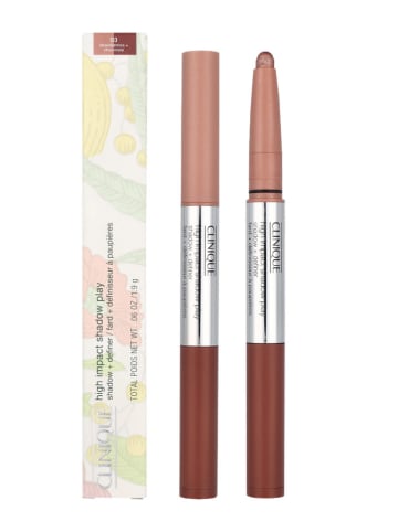 Clinique Cień w kredce "High Impact Shadow Play - 03 Strawberries + Chocolate" - 1,9 g