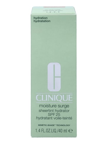 Clinique Feuchtigkeitscreme "Surge Sheertint - #04  Universal Medium" - LSF 25, 40 ml
