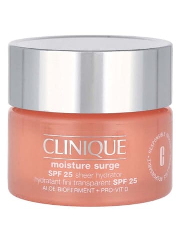 Clinique Gezichtscrème "Moisture Surge Sheer Hydrator - SPF25", 30 ml