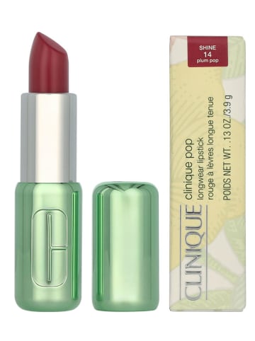 Clinique Szminka "Pop Longwear Shine - 14 plum pop" - 3,9 g