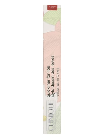 Clinique Konturówka do ust "Quickliner - #07 Intense Blush" - 0,26 g