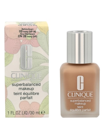 Clinique Foundation "Superbalanced - 28 ivory", 30 ml