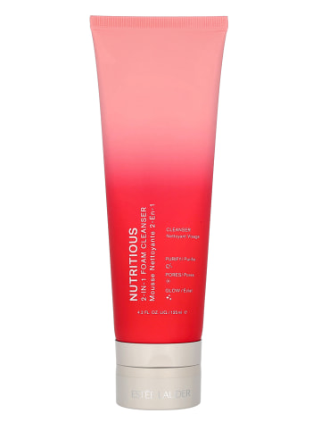 Estée Lauder 2-in-1 gezichtsreinigingsschuim en gezichtsmasker "Nutritious", 125 ml