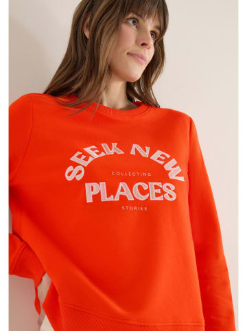 Cecil Sweatshirt in Orange