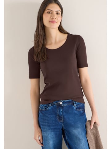 Cecil Shirt in Dunkelbraun