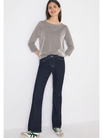 Cecil Koszulka w kolorze brązowo-białym