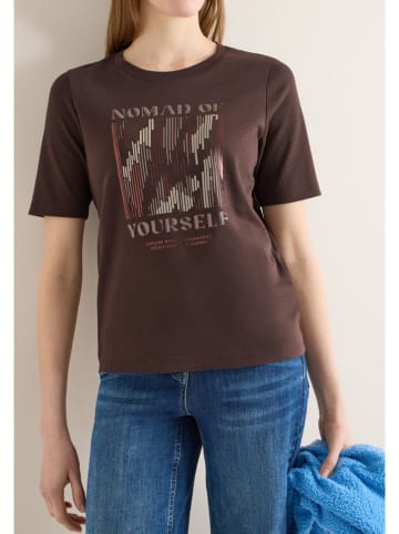 Cecil Shirt donkerbruin