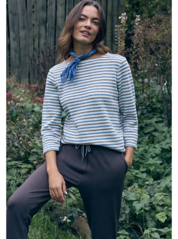 Cecil Longsleeve bruin/blauw/wit