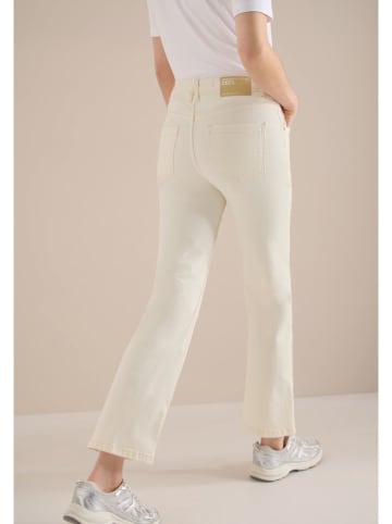 Cecil Spodnie w kolorze kremowym