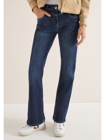 Cecil Dżinsy - Bootcut - w kolorze granatowym