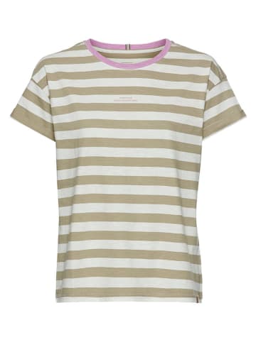 Camel Active Shirt in Creme/ Khaki