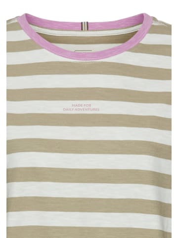 Camel Active Shirt in Creme/ Khaki