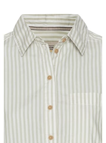 Camel Active Bluse in Weiß/ Beige
