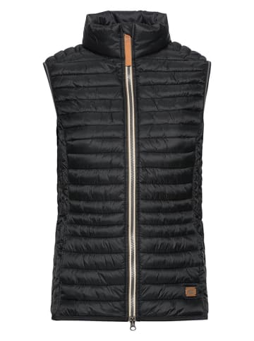 Camel Active Doorgestikte bodywarmer zwart