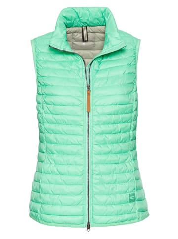 Camel Active Doorgestikte bodywarmer groen