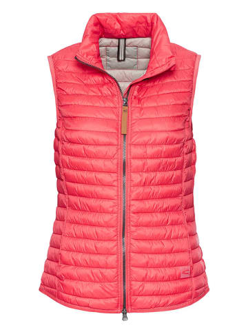 Camel Active Doorgestikte bodywarmer rood