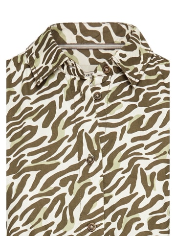 Camel Active Kleid in Khaki/ Creme