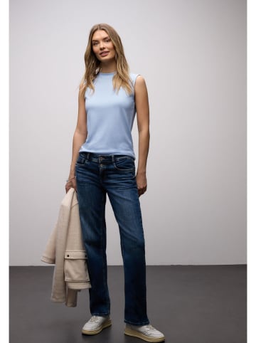 Street One Top in Hellblau