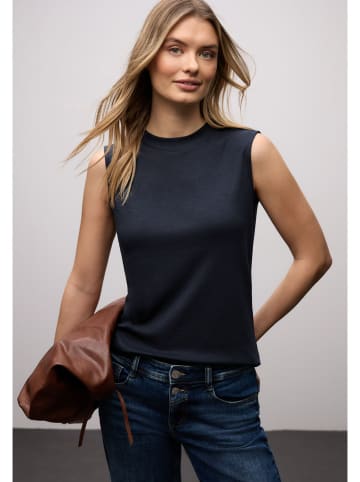 Street One Top in Dunkelblau