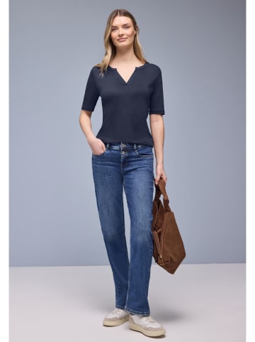 Street One Koszulka w kolorze granatowym