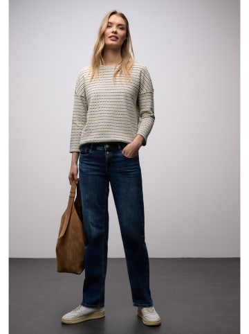 Street One Longsleeve in Creme/ Beige