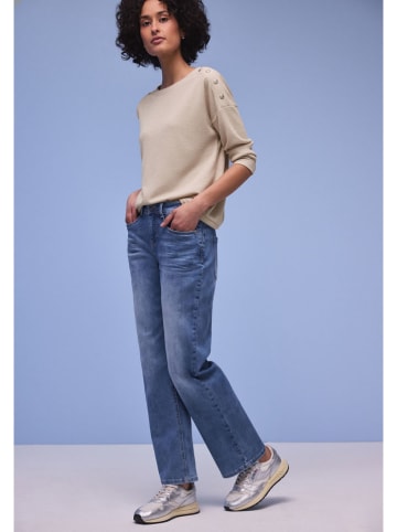 Street One Koszulka w kolorze beżowym