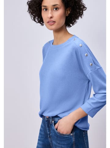 Street One Longsleeve lichtblauw