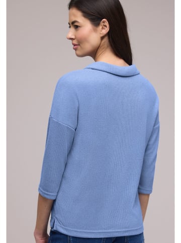 Street One Poloshirt lichtblauw
