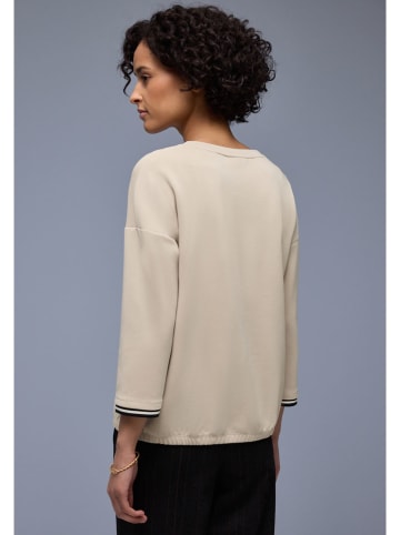Street One Koszulka w kolorze beżowym