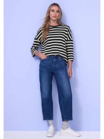 Street One Trui donkerblauw/wit
