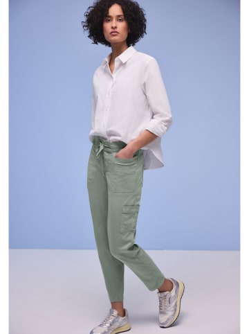 Street One Bojówki w kolorze jasnozielonym