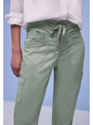 Street One Bojówki w kolorze jasnozielonym