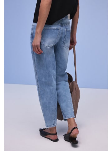 Street One Dżinsy - Tapered fit - w kolorze niebieskim