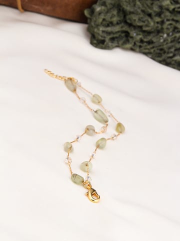 L'Atelier de Gaia Pozłacana bransoletka z elementami ozdobnymi