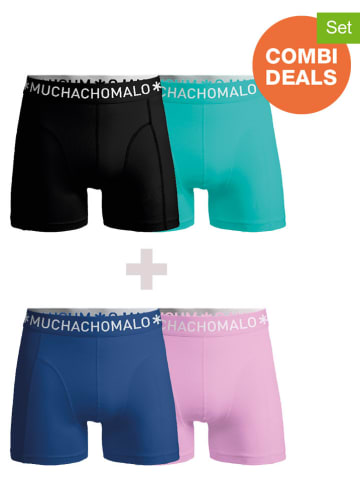 Muchachomalo 4er-Set: Boxershorts in Bunt