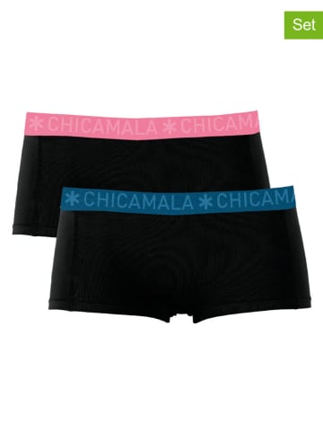 Muchachomalo 2er-Set: Pantys in Schwarz