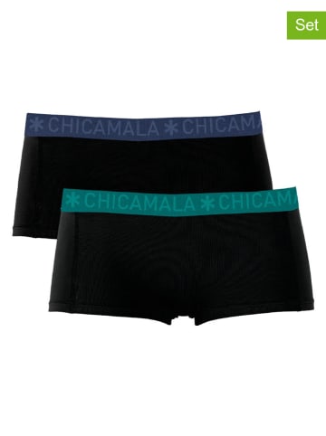 Muchachomalo 2er-Set: Pantys in Schwarz
