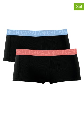 Muchachomalo 2er-Set: Pantys in Schwarz