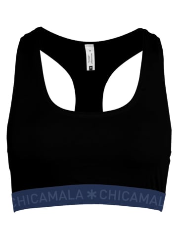 Muchachomalo Bustier in Schwarz/ Dunkelblau