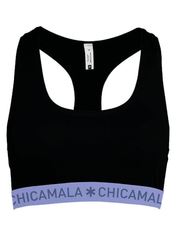 Muchachomalo Bustier zwart/lila