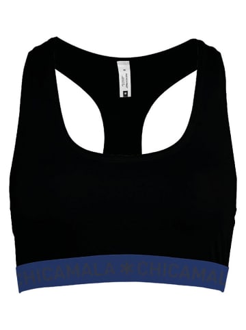 Muchachomalo Bustier zwart/donkerblauw