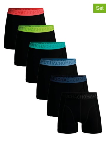 Muchachomalo 6er-Set: Boxershorts in Schwarz