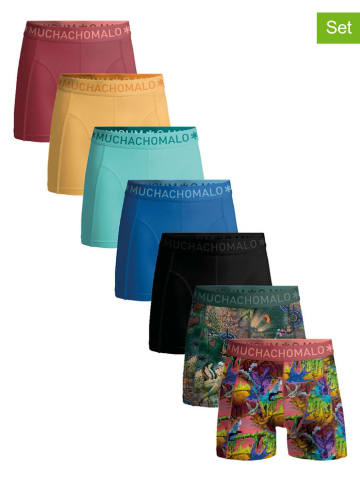 Muchachomalo Bokserki (7 par) w różnych kolorach